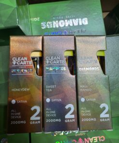 Clean Carts Liquid Diamonds + Live Resin 2gram