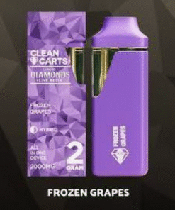 Clean Carts Frozen Grapes