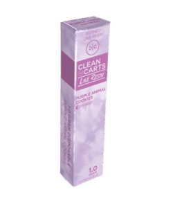 Clean Carts Live Rosin – 1 Gram Purple Animal Cookies